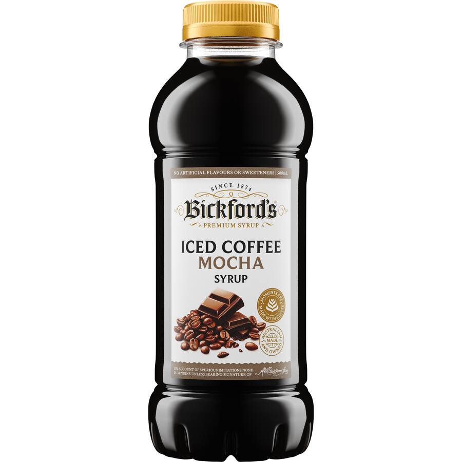 Bickfords Iced Coffee Syrup Mocha