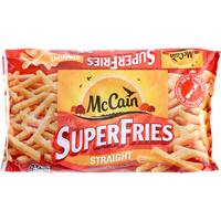 mccain super fries straight cut (900g)