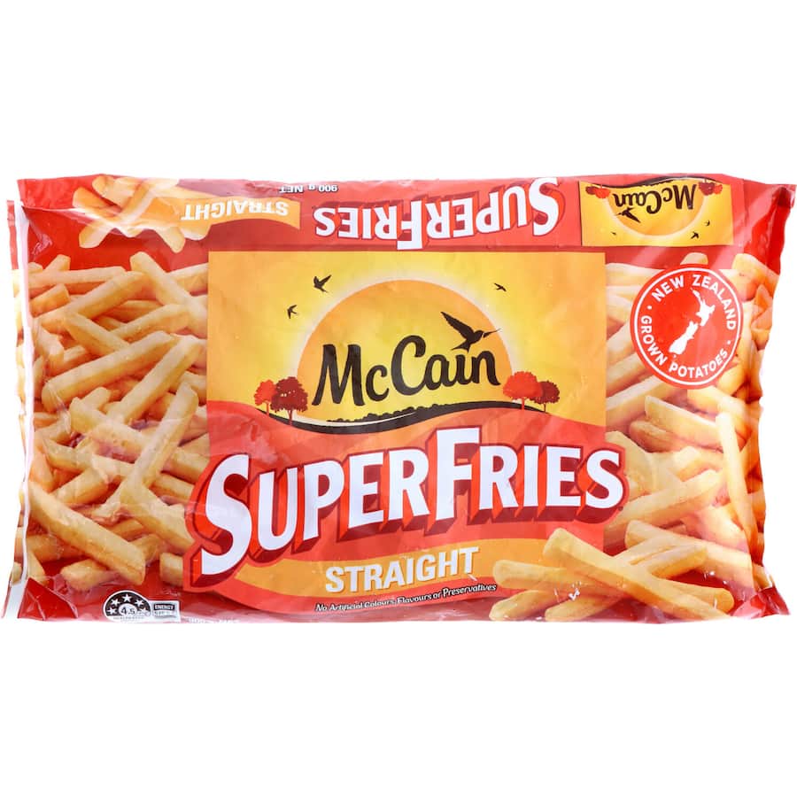 Mccain Super Fries Straight Cut