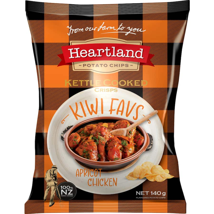 Heartland Chips Kettle Apricot Chicken