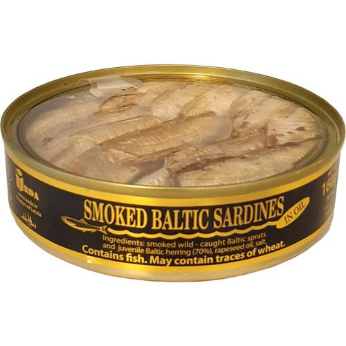 Unda Sardines Smoked (Transparent Lid)