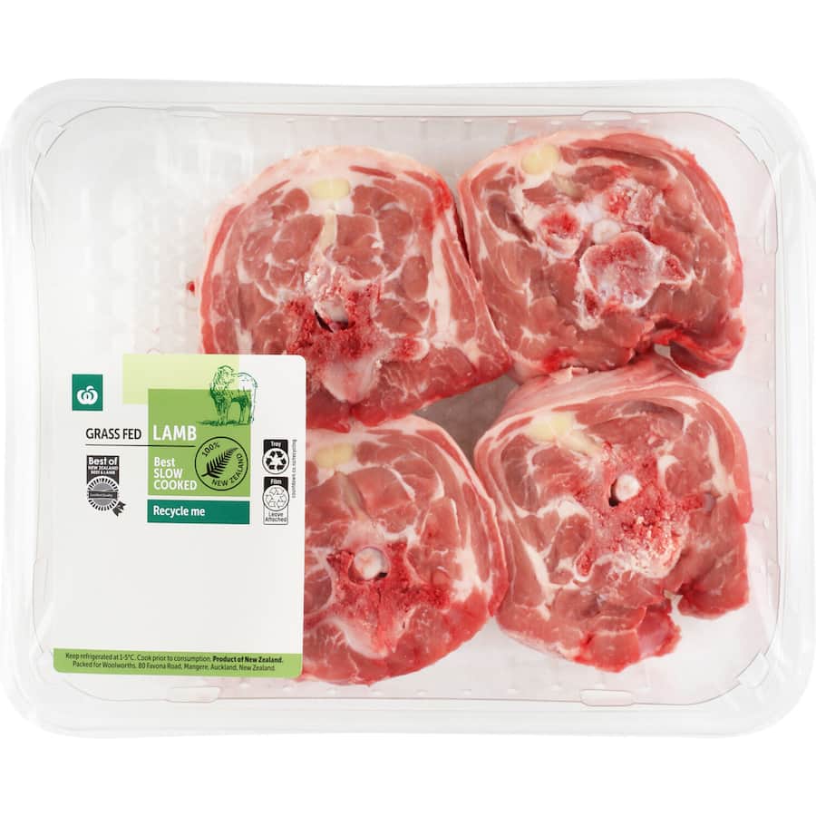 Woolworths Nz Lamb Neck Chops Grass Fed