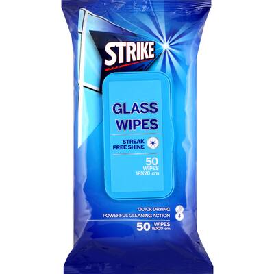 strike pro glass wipes 