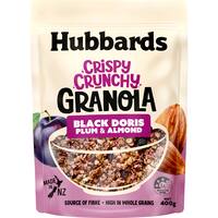 Hubbards Black Doris Plum & Almond Crispy Crunchy Granola 400g