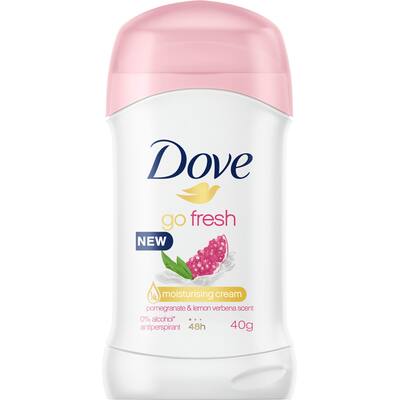 dove women antiperspirant stick deodorant pomegranate & lemon