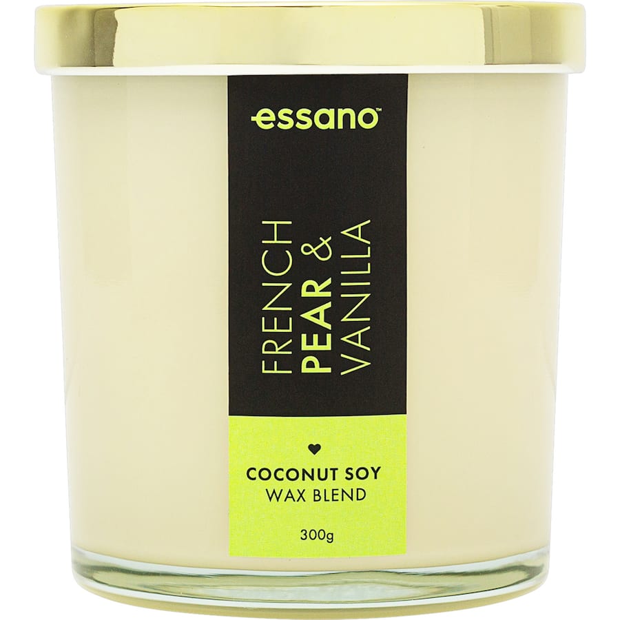 Essano Scented Candle French Pear & Vanilla