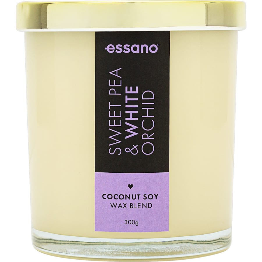 Essano Scented Candle Sweet Pea & Orchid