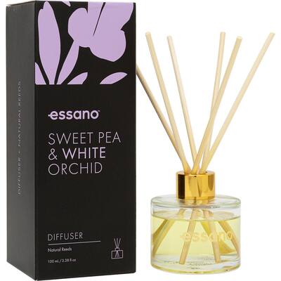 essano reed diffuser sweet pea & orchid