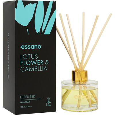 essano reed diffuser lotus flower & camelia