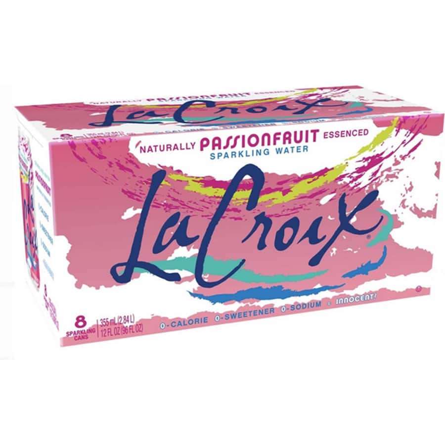 La Croix Sparkling Water Passionfruit