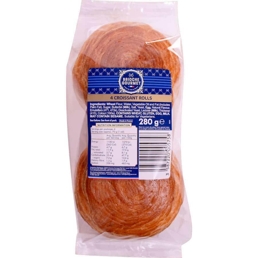 Brioche Gourmet Croissant Rolls