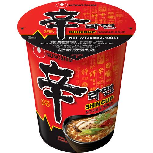 Nong Shim Instant Noodles Cup Shin Ramyun