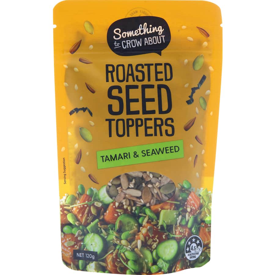Something To Crow About Salad Topper Roasted Seeds Tamari & Seaweed