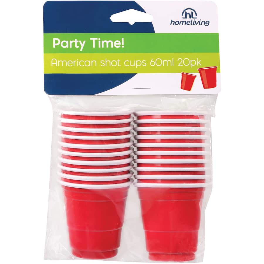 Homeliving Cups American Shot 20Ml