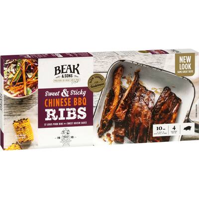 beak & sons pork ribs chinese bbq