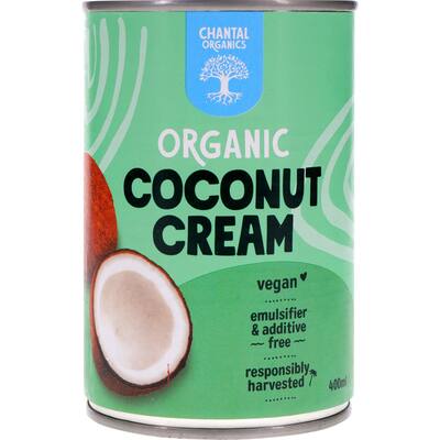 chantal organics coconut cream 