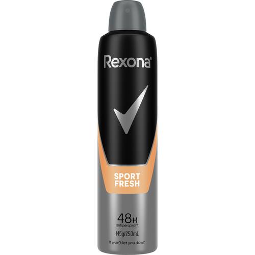 Rexona For Men Antiperspirant Aerosol Sport Fresh