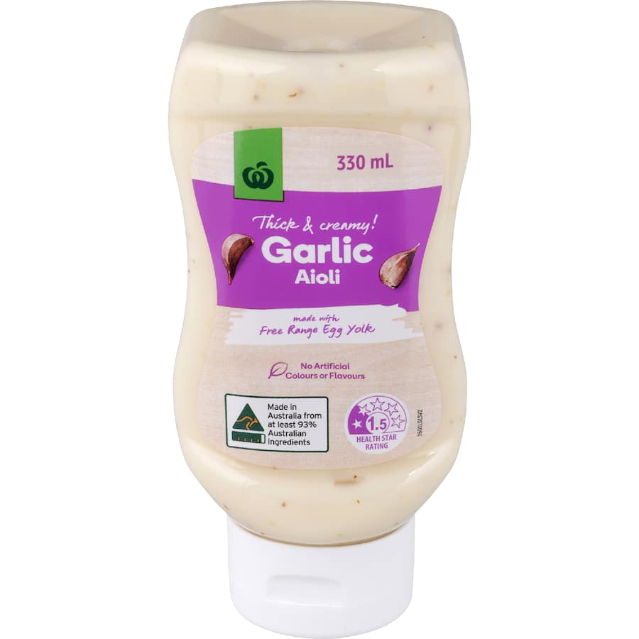 Woolworths Aioli Garlic