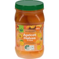 Woolworths Apricot Halves In Juice