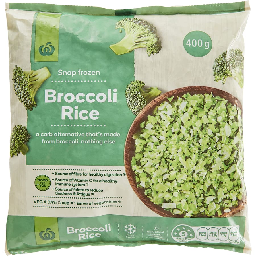 Woolworths Frozen Broccoli Rice