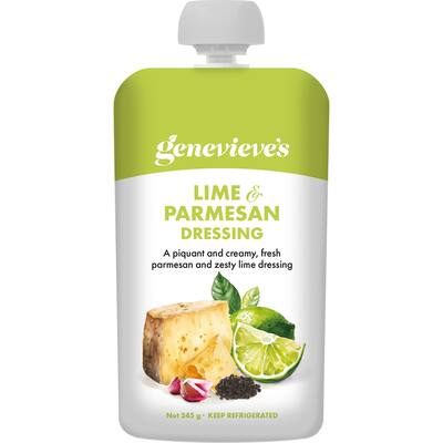 genevieves salad dressing lime & parmesan