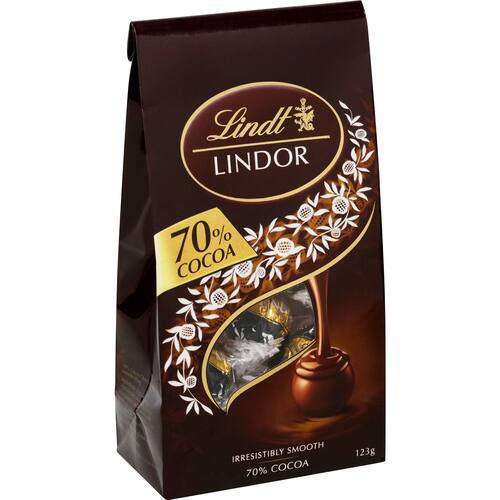 Lindt Lindor Chocolate Sharepack Dark 70%