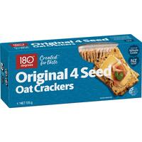 180 degrees 4 seed oat crackers original