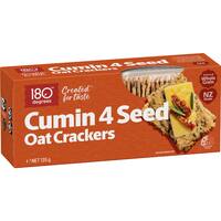 180 degrees 4 seed oat crackers cumin
