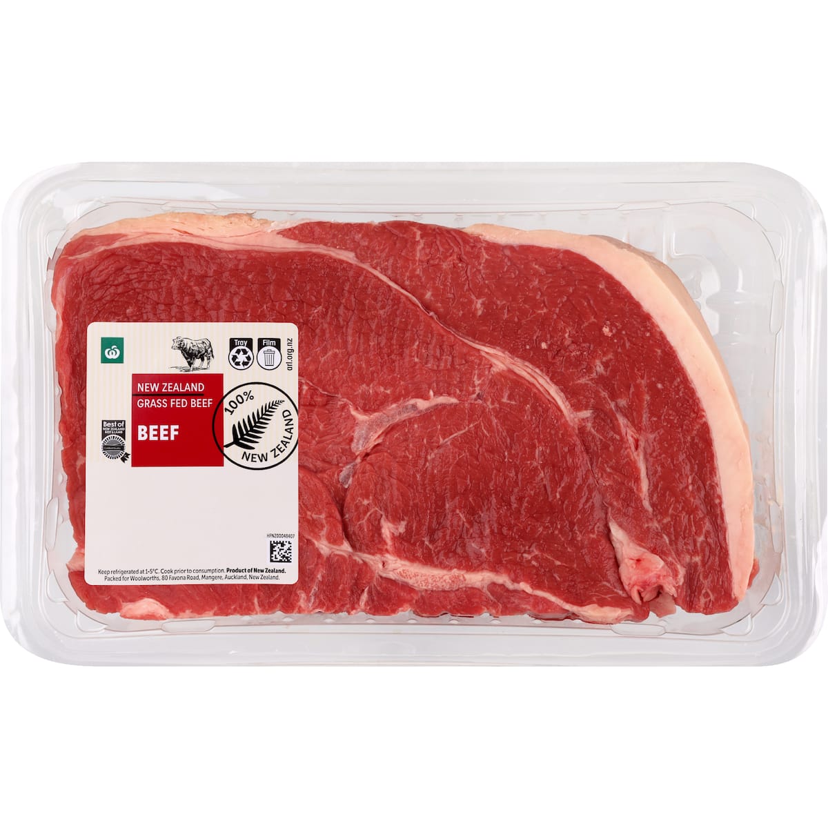 Woolworths Beef Rump Steak Grass Fed (Upto 650g) | bunch