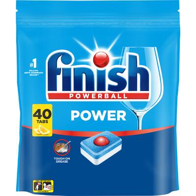 finish dishwasher tablets power all in 1 lemon