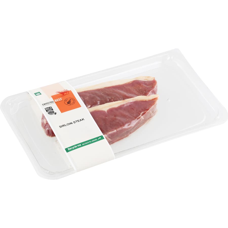 Woolworths Nz Beef Sirloin Steak Porterhouse Grass Fed