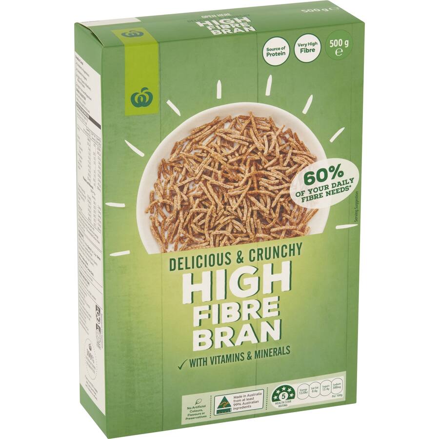 Woolworths High Fibre Bran