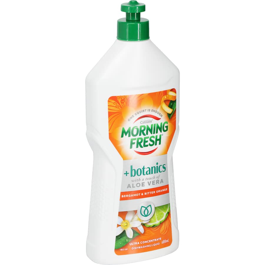 Morning Fresh Dishwash Liquid + Botanics Bergamot & Orange