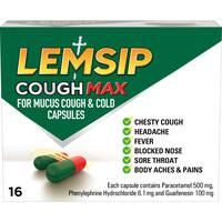 Lemsip Max For Mucus Cough & Cold Chesty Cough