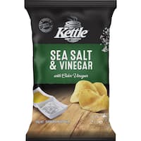 Kettle Chip Company Sea Salt & Vinegar Potato Chips (150G)