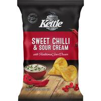 Kettle Chip Company Sweet Chilli & Sour Cream Potato Chips (150G)