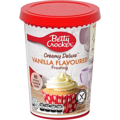 betty crocker icing vanilla