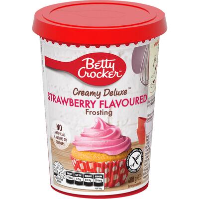 betty crocker cake icing strawberry