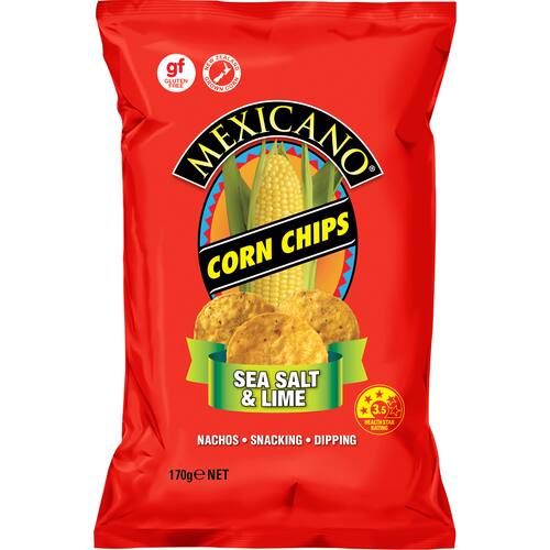 Mexicano Corn Chips Sea Salt & Lime
