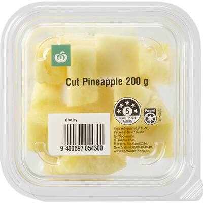 fresh fruit cut pineapple