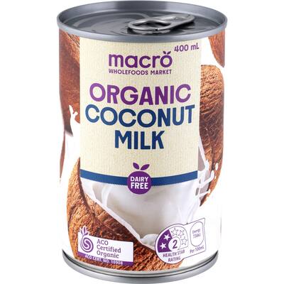macro organic coconut milk 