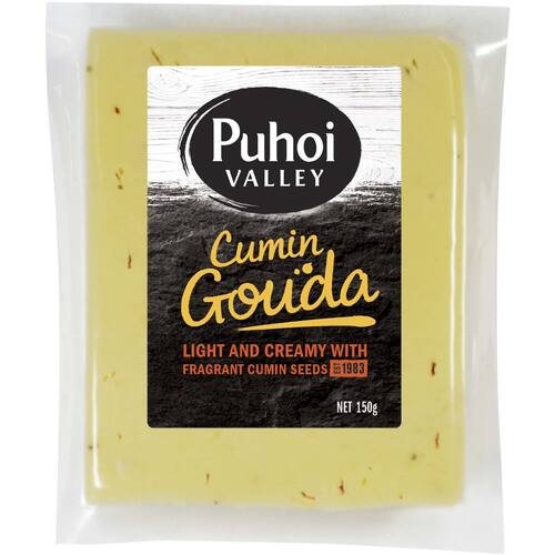 Puhoi Deli Cheese Gouda Cumin