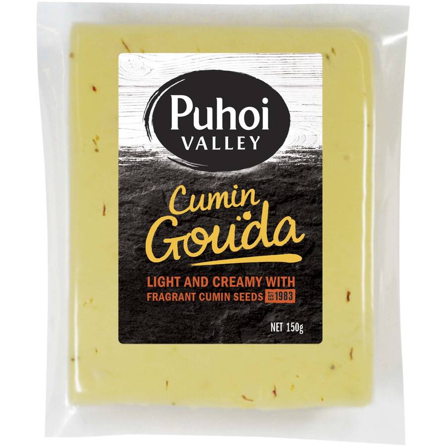 Puhoi Deli Cheese Gouda Cumin