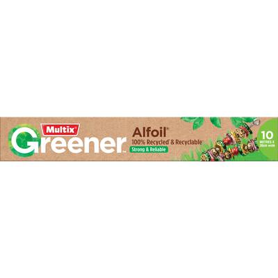multix greener foil recycled