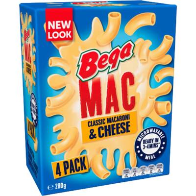 bega mac pasta meal classic cheese & macaroni
