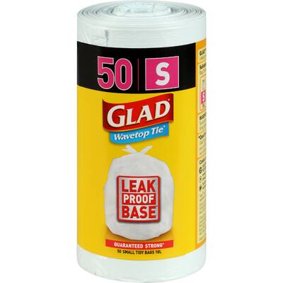 glad kitchen tidy bags small