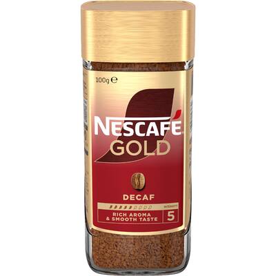 nescafé gold decaf instant coffee 