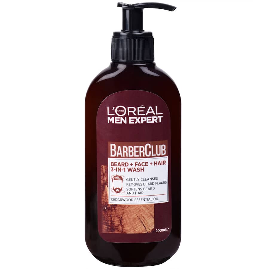 Loreal Men Expert Barber Club 3 In 1 Wash