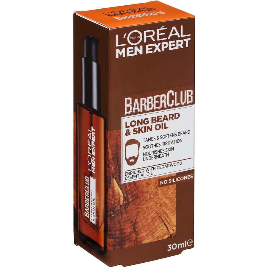 Loreal Men Expert Barber Club Beard Care Long Beard & Skin Oil