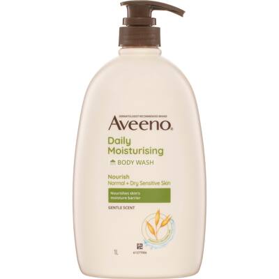 aveeno body wash daily moisturising